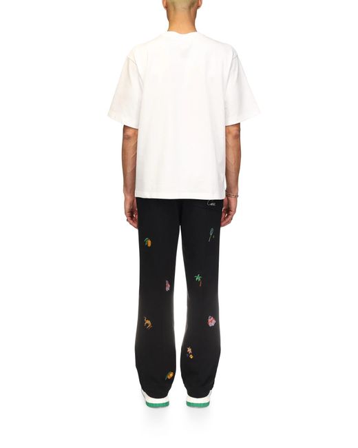 Casablanca Paris White Casa Sport 3D Oversized Short Sleeve T-Shirt, By