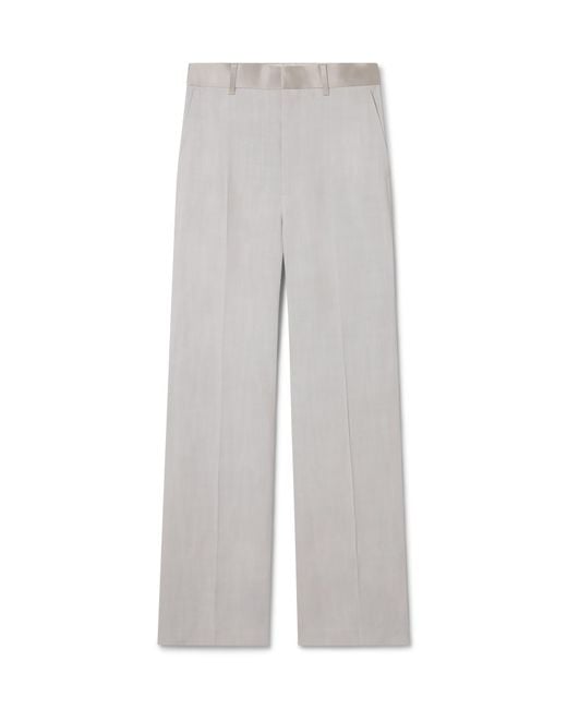 Casablanca Paris Gray Relaxed Tailored Trousers, By for men