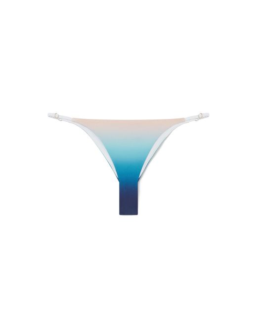 Casablanca Paris Blue Gradient Bikini Bottoms