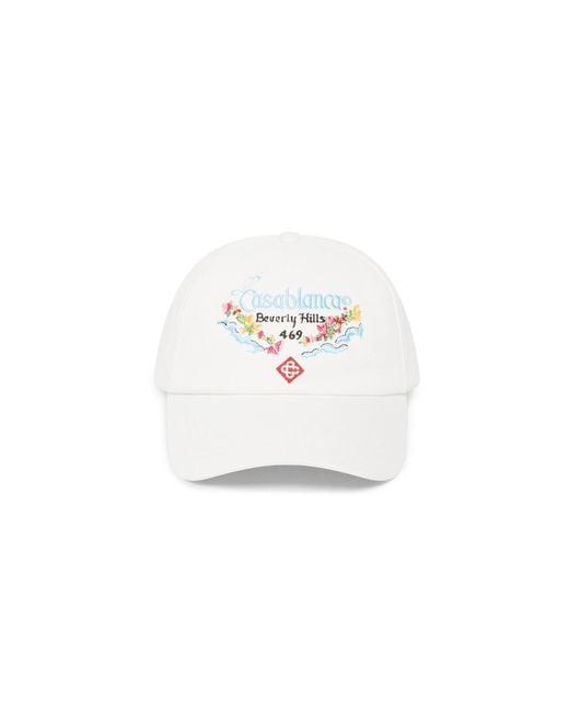 Casablanca Paris White Casquette Du Magasin De Los Angeles for men