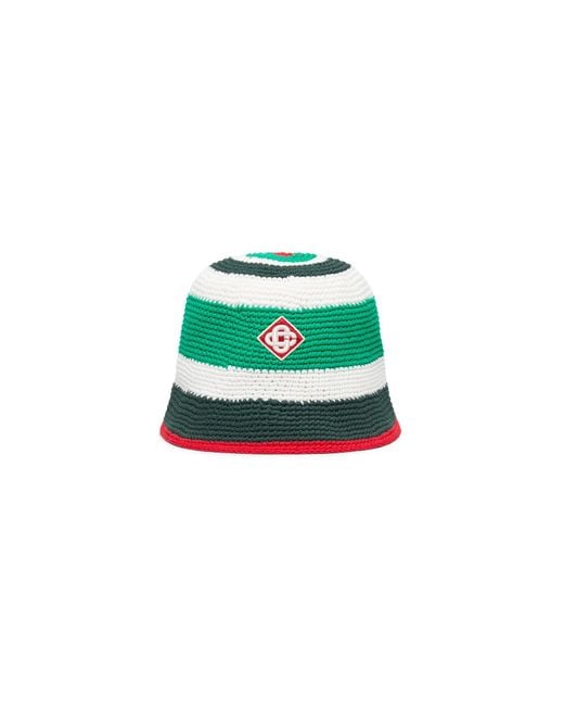 Casablanca Paris Green Crochet Hat, By for men