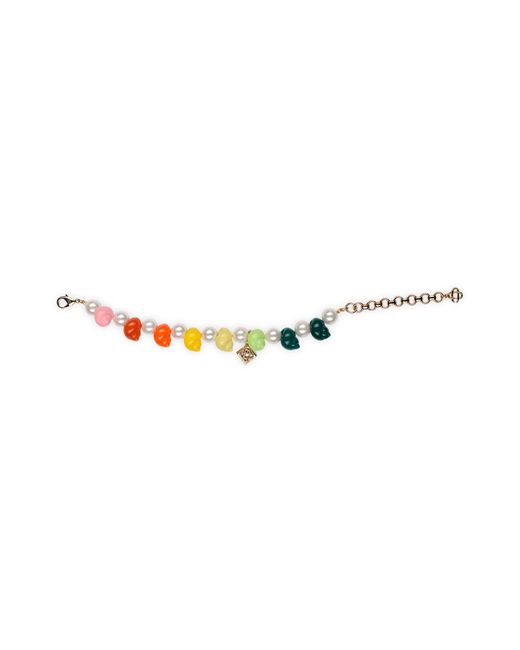 Casablanca Paris White Shell & Pearl Bracelet By for men