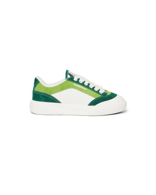 Casablanca Paris Green Sneakers Pour Femme Del Mar