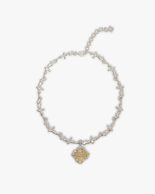 Casablanca Paris White Splash Necklace By for men