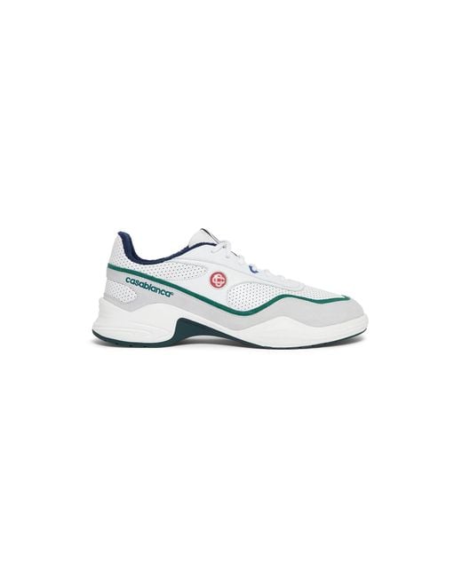 Casablanca Paris Blue Court Championship Sneaker, Size By for men