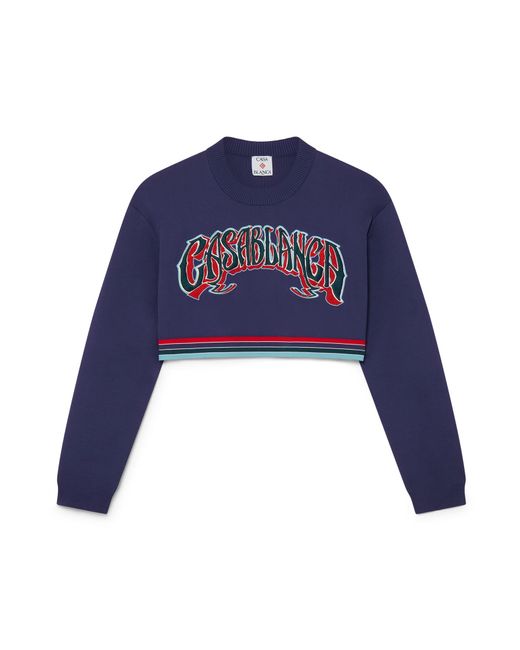 Casablanca Paris Blue Pull Court De Baseball
