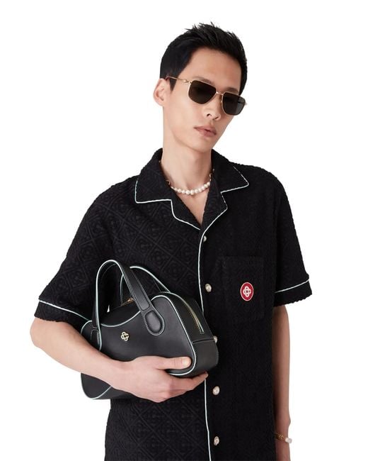 Casablanca Paris Black Mini Louise Bag By for men
