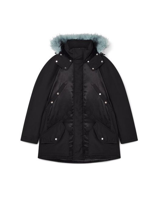 Casablanca Paris Black Parka En Nylon for men