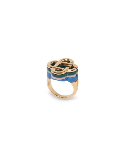 Casablanca Paris White Hiking Stacked Ring, By for men