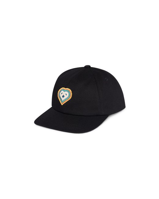 Casablanca Paris Black Casquette Heart for men