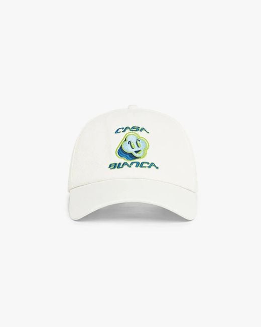 Casablanca Paris White Cc Smile Cap By for men