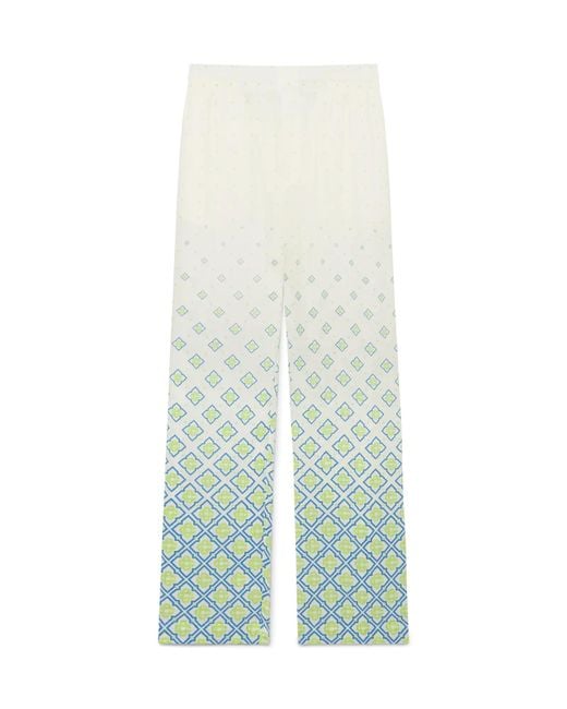 Casablanca Paris White Degrade Monogram Trousers, By for men