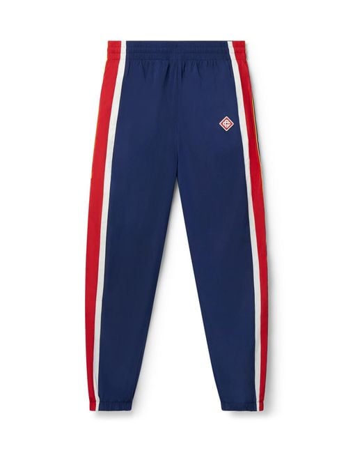 Casablanca Paris Blue Pantalon De Survêtement À Empiècements Arch for men