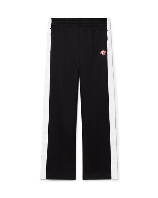 Casablanca Paris Black Pantalon De Survêtement Scuba for men