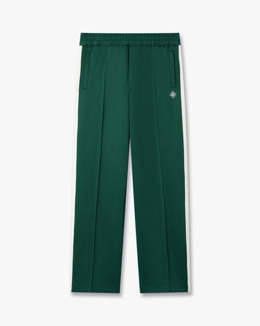 Casablanca Paris Green Dark Sports Suit Trousers, By for men