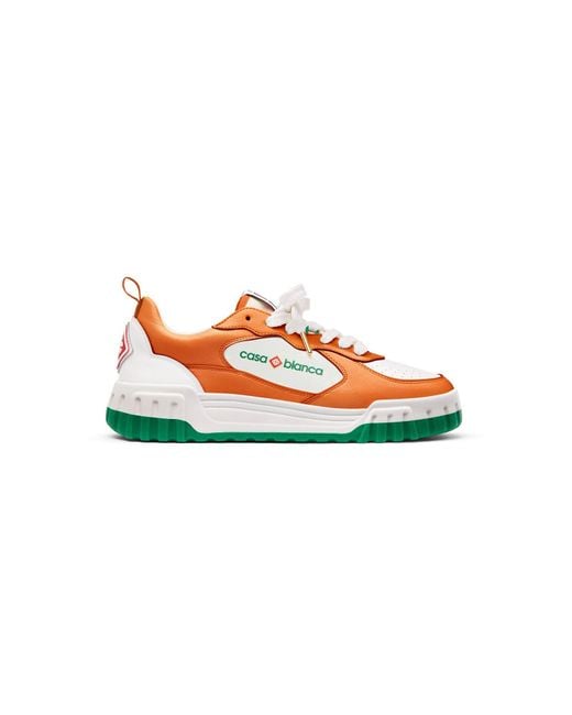 Casablanca Paris White Sneakers Pour Homme Et Blanches Court for men