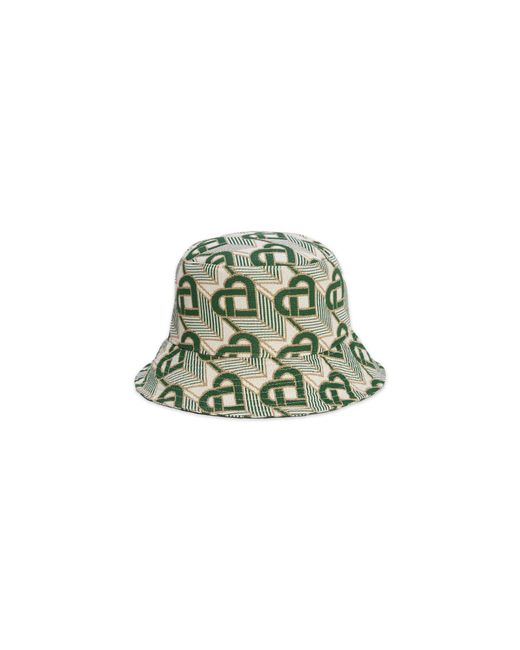 Casablanca Paris Green Heart Monogram Bucket Hat, By for men
