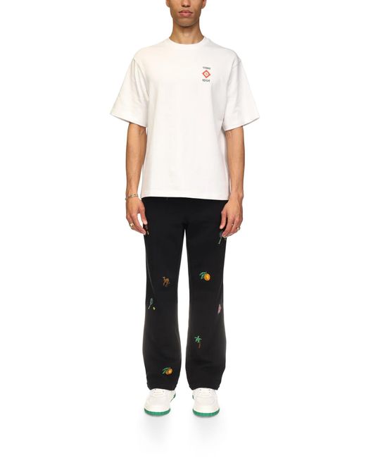 Casablanca Paris White Casa Sport 3D Oversized Short Sleeve T-Shirt, By