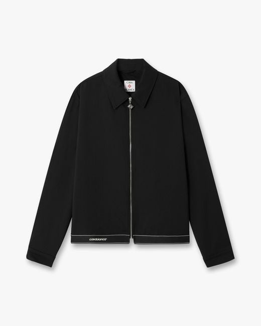 Casablanca Paris Black Tailored Sports Jacket, By for men
