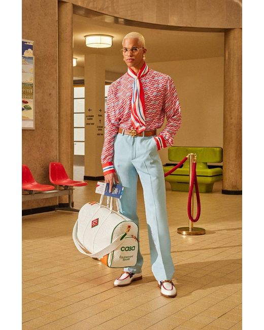 Casablanca Paris White Weekender Bag By for men