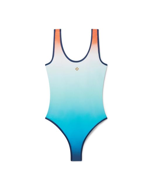 Casablanca Paris Blue Maillot De Bain Dégradé