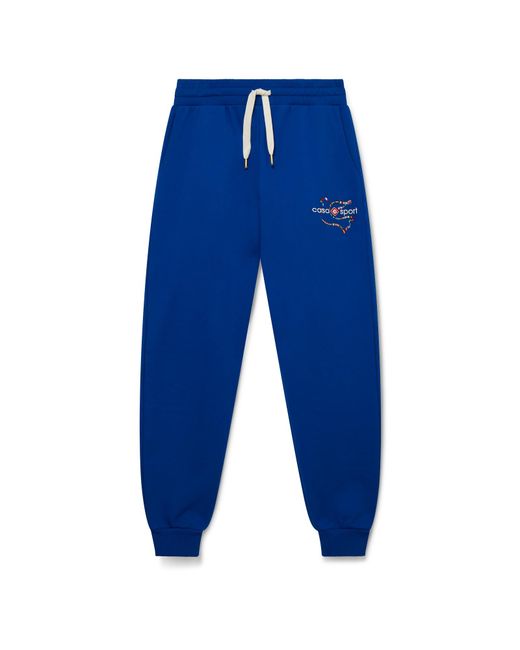 Casablanca Paris Blue Pantalon De Survêtement Drapeau De Collombes for men