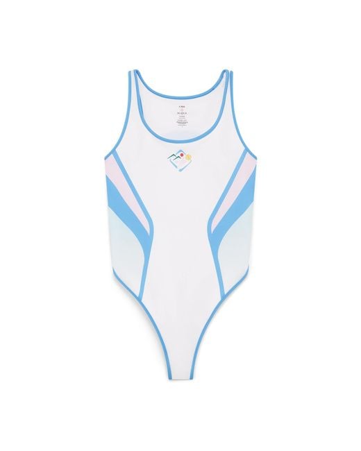 Casablanca Paris Blue Maillot De Bain Fuji Dream