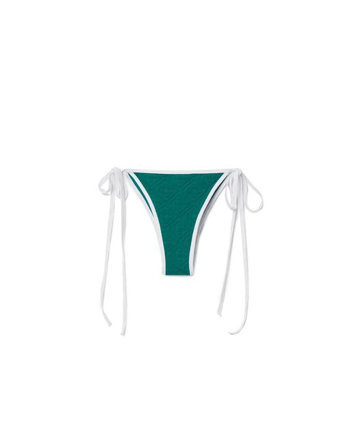 Casablanca Paris Blue Monogram Bikini Bottom