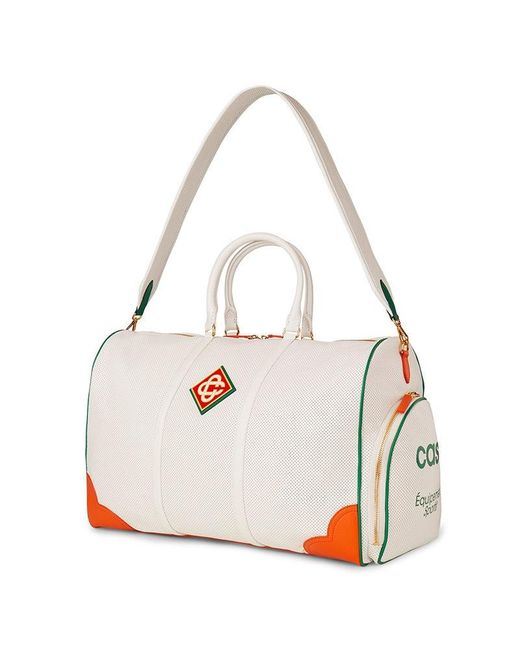 Casablanca Paris White Weekender Bag By for men