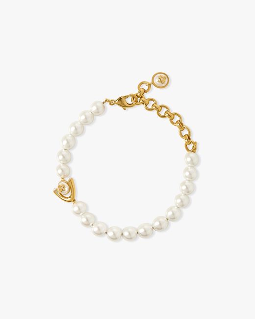 Casablanca Paris White Lotus Pearl Bracelet By for men