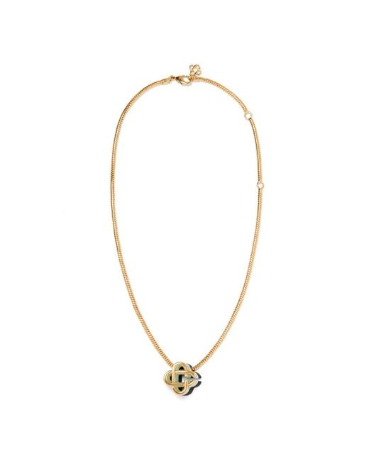 Casablanca Paris Metallic Hiking Stacked Necklace By for men