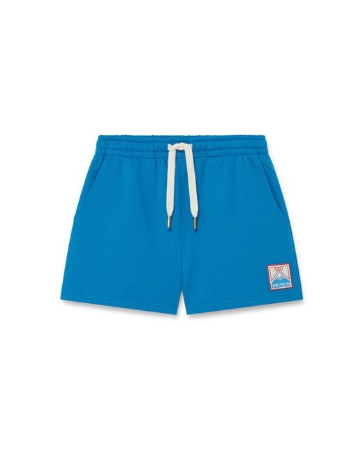 Casablanca Paris Blue Casa Mount Fuji Sweatshorts, By