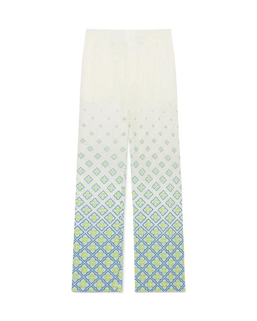 Casablanca Paris White Degrade Monogram Trousers, By for men