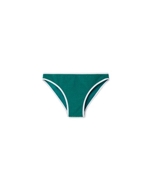 Casablanca Paris Green Monogram Bikini Brief