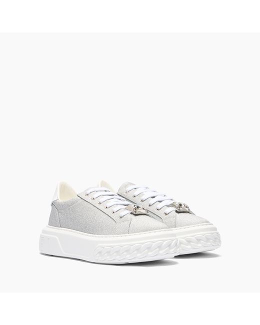 Casadei White Off Road Cas25 Sneakers