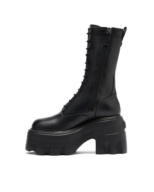 Casadei Black Maxxxi Aus Leder