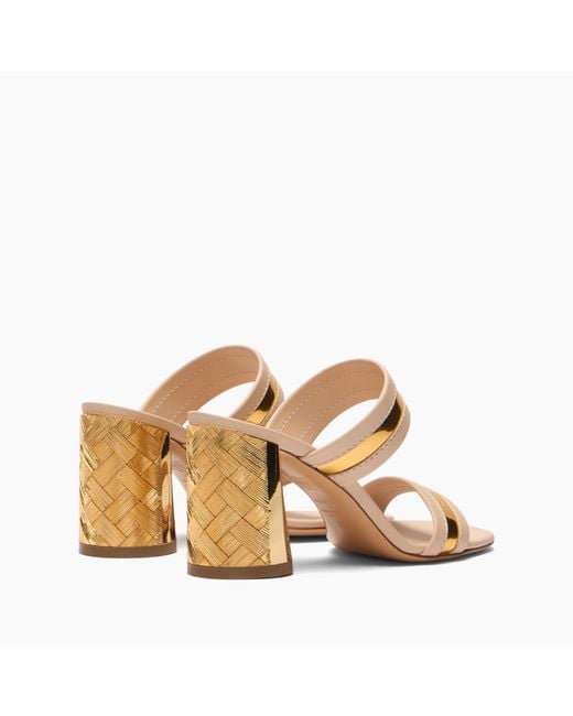 Casadei Metallic Cleo Reflex Mule