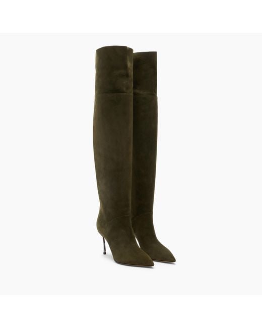 Casadei Green Blade Nomad Over The Knee