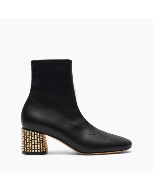 Goldmember Ankle Boot di Casadei in Black