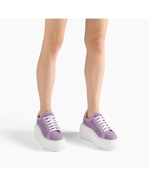 Casadei Purple Nexus Hanoi Sneaker