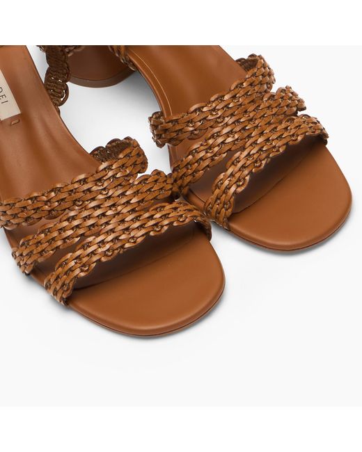 Casadei Brown Cleo Avenida Sandal