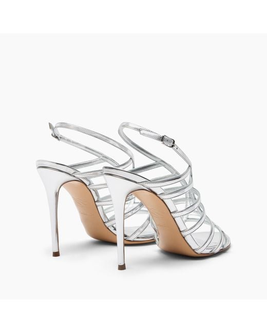 Casadei White Julia Jolly Interstellar Sandal