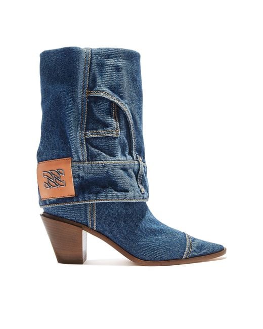 Casadei Blue Space Cowgirl Jeans