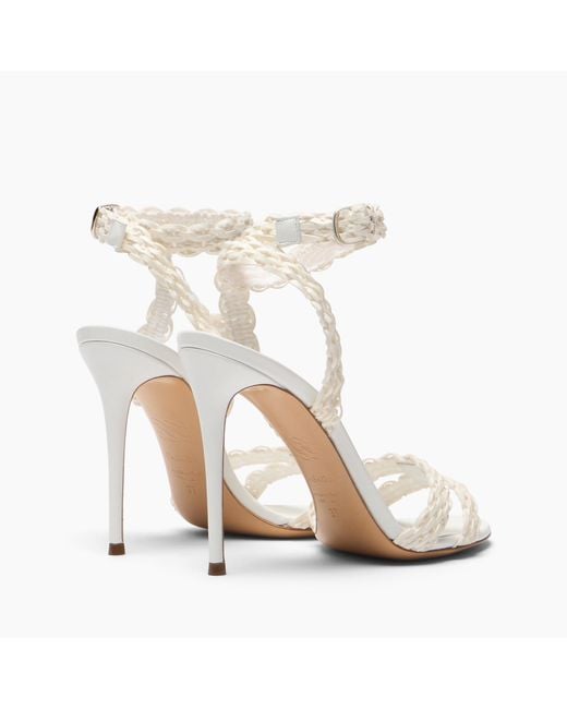 Casadei White Julia Avenida Sandal