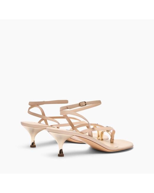 Casadei Pink Kitten Chic Sandals