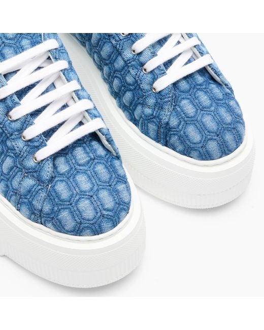 Nexus Sabot Denim di Casadei in Blue