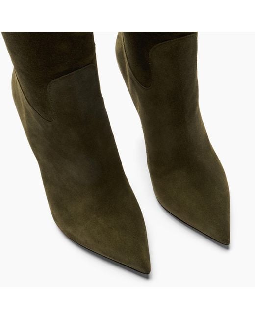 Casadei Green Venus Nomad Over The Knee