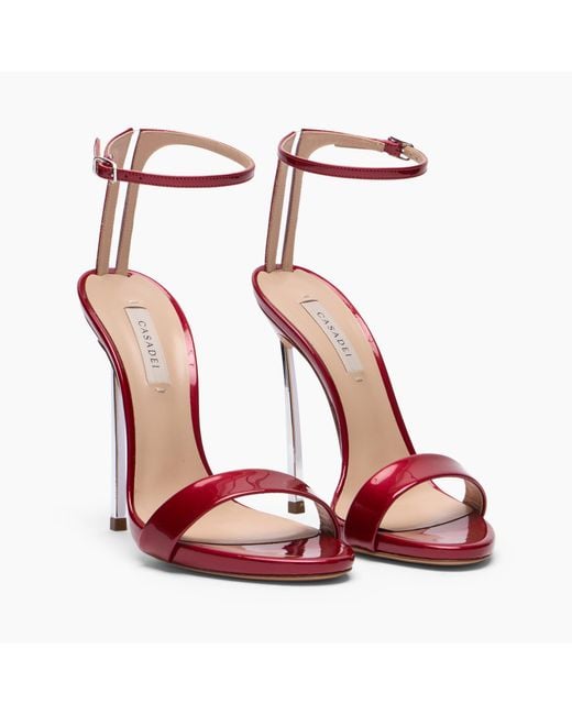 Casadei Red Blade Samurai Marta Sandal
