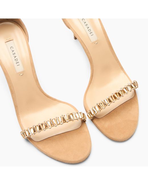 Casadei Metallic Julia Heaven Sandal