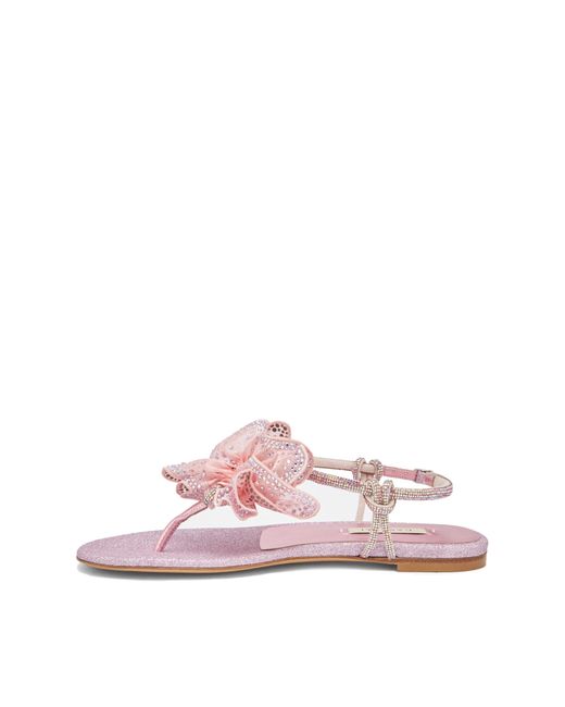 Casadei Pink Ochidea Sandal